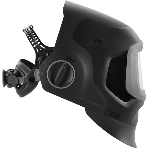 Masque de soudage noir &agrave; devant fixe Speedglas G5-03 Pro, 2,8" lo x 4,3" la Champ de vision, Teinte 2,5/5/8-13, Noir Les Fournitures Industrielles Méga