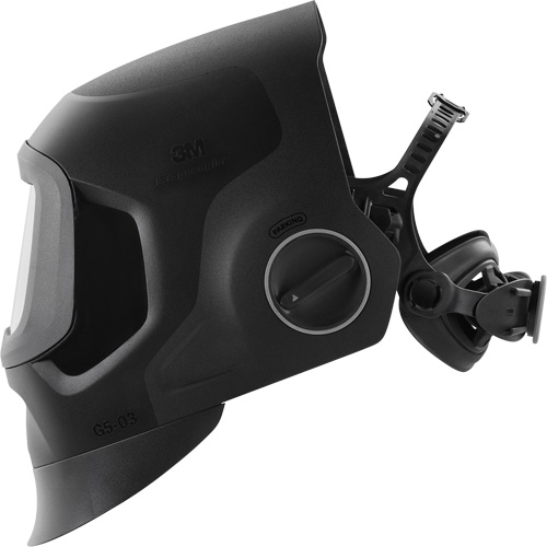 Masque de soudage noir &agrave; devant fixe Speedglas G5-03 Pro, 2,8" lo x 4,3" la Champ de vision, Teinte 8-14/3/5, Noir Les Fournitures Industrielles Méga