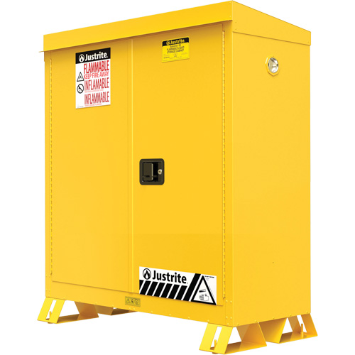Armoire ext&eacute;rieure pour produits inflammables, 30 gal., 2 Porte(s), 43" La x 44" h x 18" p Les Fournitures Industrielles Méga