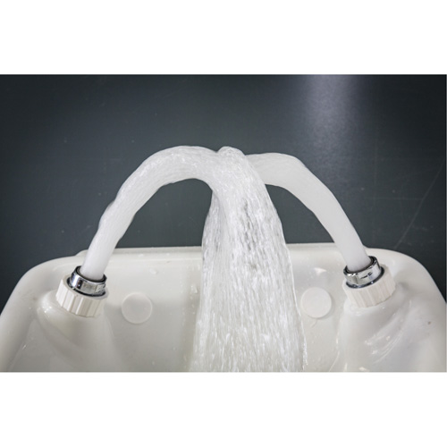 Eye/Face Wash, Wall-Mount Installation, Plastic Bowl Les Fournitures Industrielles Méga