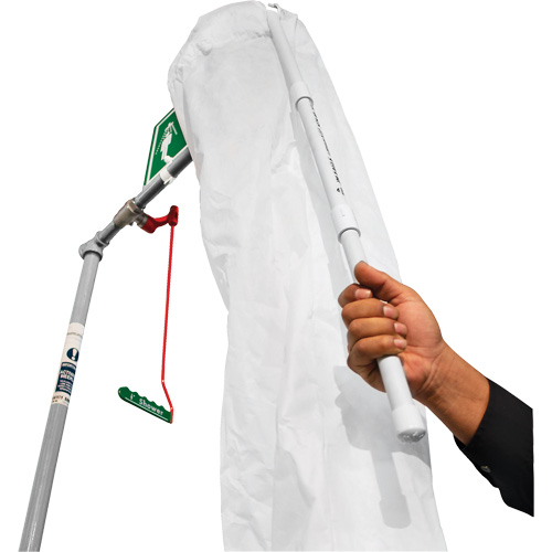 Safety Shower Test Kit with Bucket & Shower Sock Les Fournitures Industrielles Méga