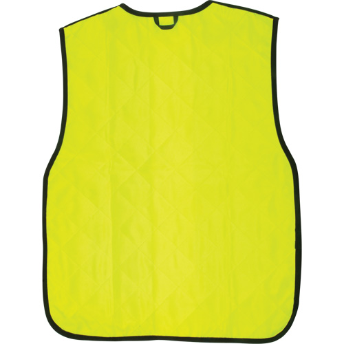 Evaporative Cooling Vest, Medium, High Visibility Lime-Yellow Les Fournitures Industrielles Méga