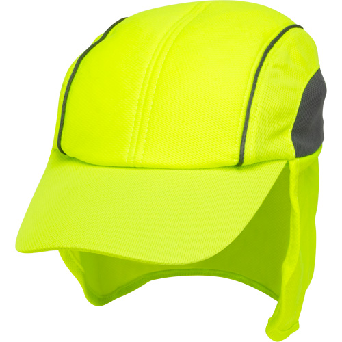 Cooling Hat with Neck Shade, Hi-Vis Lime Les Fournitures Industrielles Méga