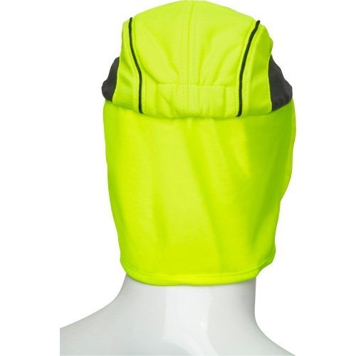 Cooling Hat with Neck Shade, Hi-Vis Lime Les Fournitures Industrielles Méga