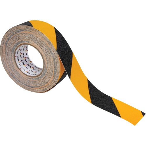 Anti-Skid Tape, 2" x 60', Black & Yellow Les Fournitures Industrielles Méga