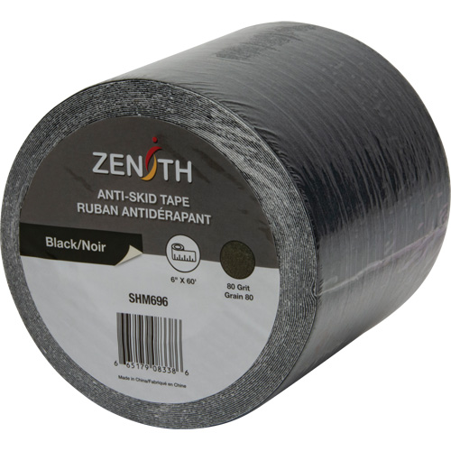 Ruban antid&eacute;rapant, 6" x 60', Noir Les Fournitures Industrielles Méga