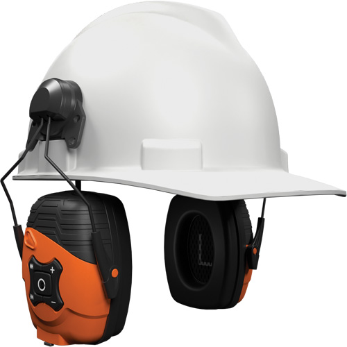 &eacute;couteurs Bluetooth 2.0 Link orange s&eacute;curit&eacute;, Style Fixation pour casque, 21 dB Les Fournitures Industrielles Méga