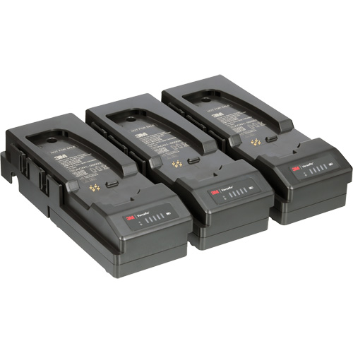Emballage de chargeur de pile &agrave; trois postes Versaflo  pour APR motoris&eacute; TR-300+ Les Fournitures Industrielles Méga
