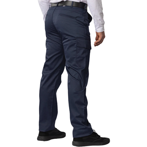Pantalon cargo Big Flex, Poly-coton/Spandex, Bleu marin, Taille 48 Les Fournitures Industrielles Méga