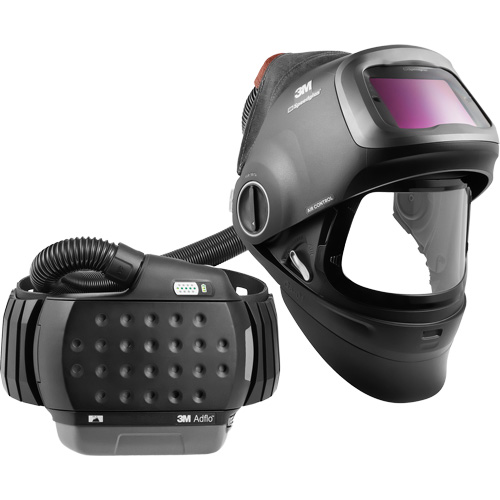 Speedglas G5-01 Heavy-Duty Welding Helmet with Adflo PAPR Assembly, Welding Helmet, Lithium-Ion Battery Les Fournitures Industrielles Méga