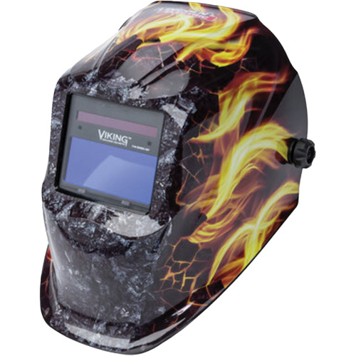 Masque de soudage auto-assombrissant VIKING 1740 Ignition, 3,78" lo x 1,67" la Champ de vision, Teinte 9 - 13 Les Fournitures Industrielles Méga