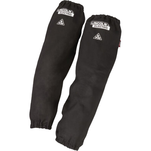 Manches de soudage traditionnelles en coton ignifug&eacute;, 21" lo, Noir Les Fournitures Industrielles Méga