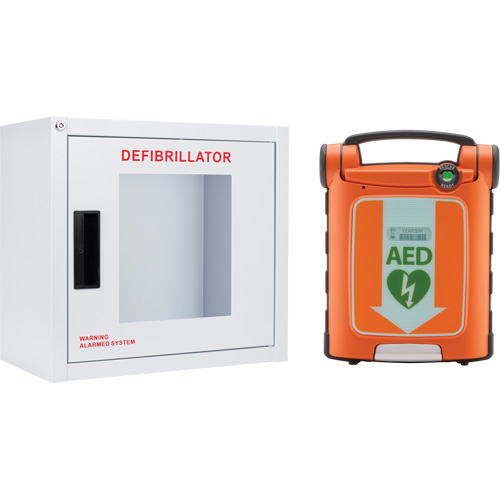Powerheart&reg; G5 AED & Cabinet Kit, Automatic, Bilingual, Class 3 Les Fournitures Industrielles Méga
