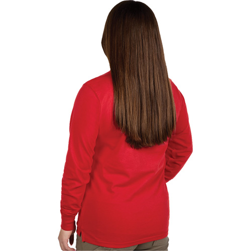 GRIDIRON Long Sleeve Logo T-Shirt, Women's, X-Small, Red Les Fournitures Industrielles Méga