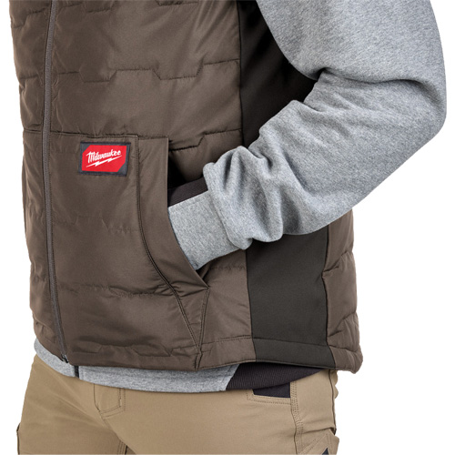 FREEFLEX Lightweight Insulated Vest, Men's, Small, Brown Les Fournitures Industrielles Méga