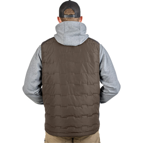 FREEFLEX Lightweight Insulated Vest, Men's, Small, Brown Les Fournitures Industrielles Méga