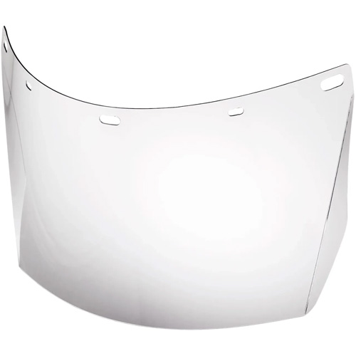 Lentille de rechange pour visi&egrave;re compl&egrave;te sans rev&ecirc;tement, Polycarbonate, Teinte Transparent Les Fournitures Industrielles Méga