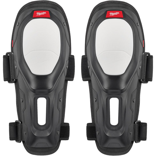 Dynamic Flooring Knee Pad, Hook and Loop Style, Plastic Caps, Foam Pads Les Fournitures Industrielles Méga