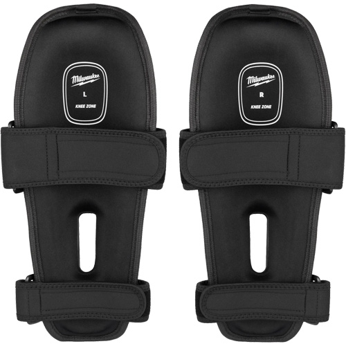 Dynamic Flooring Knee Pad, Hook and Loop Style, Plastic Caps, Foam Pads Les Fournitures Industrielles Méga