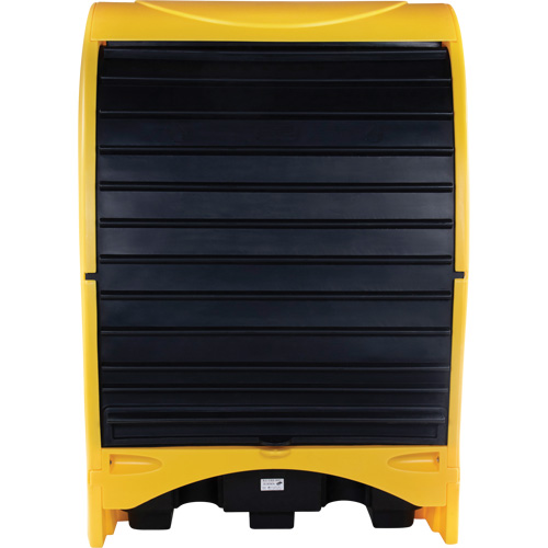 2-Drum Hard Cover Spill Pallet, 43.11" L x 61.61" W x 83.07" H, 1433 lbs. Load Capacity Les Fournitures Industrielles Méga