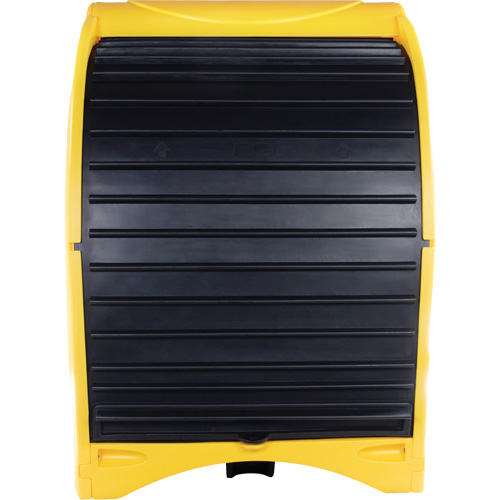 Palette contre les d&eacute;versements &agrave; couvercle dur pour 4 barils, 68,11" lo x 61,61" la x 83,07" h, Capacit&eacute; de charge 1433 lb Les Fournitures Industrielles Méga