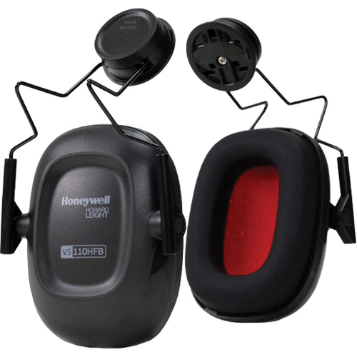 Cache-oreille pour casque de s&eacute;curit&eacute; Americas VeriShield, Fixation pour casque, 20 NRR dB Les Fournitures Industrielles Méga