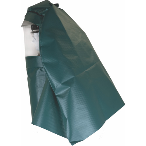 Chemical Splash Hood & Hard Cap with Chemical Resistant Face Shield Les Fournitures Industrielles Méga