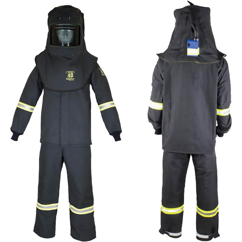 Ensemble d'habit contre l'arc &eacute;lectrique TCG t-grand, 40 cal/cm² Les Fournitures Industrielles Méga