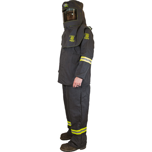 Ensemble d'habit contre l'arc &eacute;lectrique TCG t-grand, 40 cal/cm² Les Fournitures Industrielles Méga
