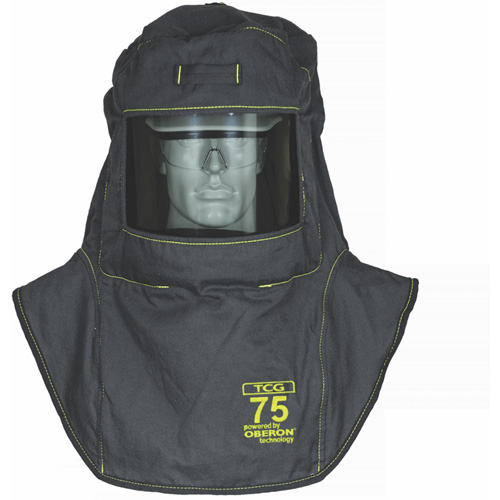 Ensemble de manteau contre l'arc &eacute;lectrique TCG 2t-grand avec courroie de sortie, 75 cal/cm² Les Fournitures Industrielles Méga