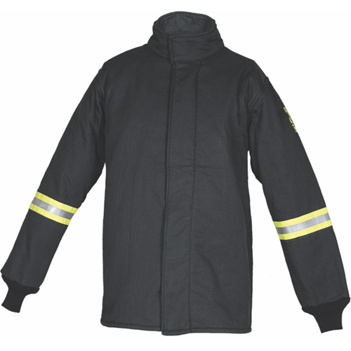 Ensemble de manteau contre l'arc &eacute;lectrique TCG 2t-grand avec courroie de sortie, 75 cal/cm² Les Fournitures Industrielles Méga