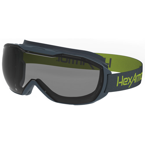 Lunettes &agrave; coque de s&eacute;curit&eacute; MX500, Lentille Gris, Antibu&eacute;e/Anti-&eacute;gratignures, Ventilation Indirecte Les Fournitures Industrielles Méga