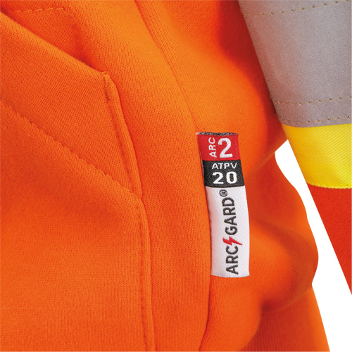 Chandail lourd avec capuchon, Femmes, T-petit, Orange haute visibilit&eacute; Les Fournitures Industrielles Méga