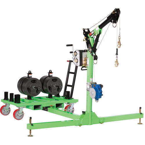 DBI-SALA&reg; Confined Space Counterweighted Cart Base Les Fournitures Industrielles Méga