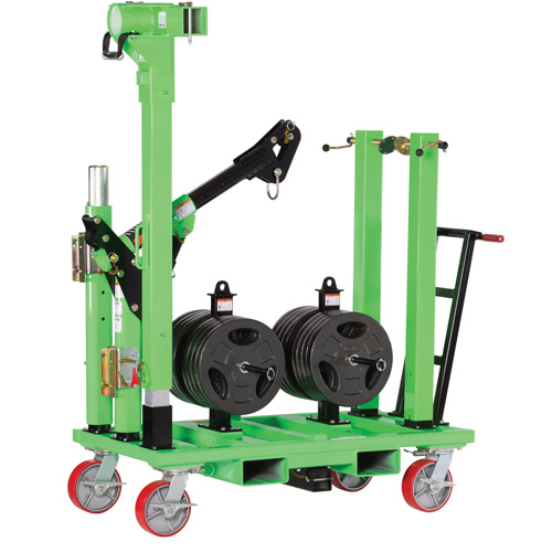 DBI-SALA&reg; Confined Space Counterweighted Cart Base Les Fournitures Industrielles Méga
