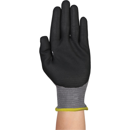 Gants r&eacute;sistants &agrave; la coupe HYFLEX 11-584, 2T-petit/5, Calibre 21, Rev&ecirc;tement Mousse de nitrile, ASTM ANSI niveau A6/EN 388 niveau F Les Fournitures Industrielles Méga