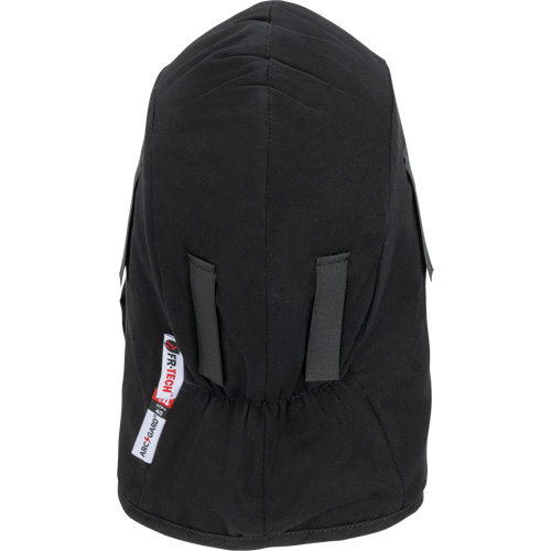 Doublure matelass&eacute;e ignifug&eacute;e Pioneer 766A pour casque de s&eacute;curit&eacute; avec embout buccal amovible, Noir/Gris, Coton/FR-Tech/Modacrylique/Nylon Les Fournitures Industrielles Méga