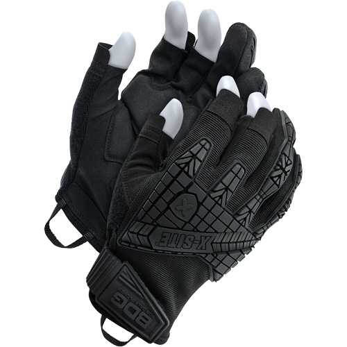 Gants de d&eacute;clenchement r&eacute;sistants aux chocs X-Site, Paume Su&egrave;de, Taille Grand Les Fournitures Industrielles Méga