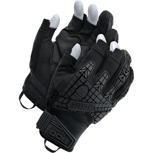 Gants de d&eacute;clenchement r&eacute;sistants aux chocs X-Site, Paume Su&egrave;de, Taille T-Grand Les Fournitures Industrielles Méga