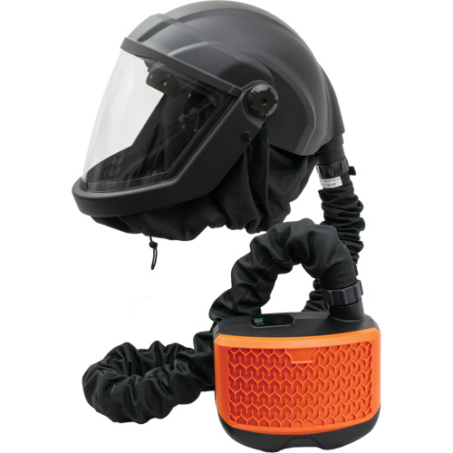 PEAKAIR DEFENDER Visor Powered Air-Purifying Respirator with Blower Kit, Facepiece Respirator, Lithium-Ion Battery Les Fournitures Industrielles Méga