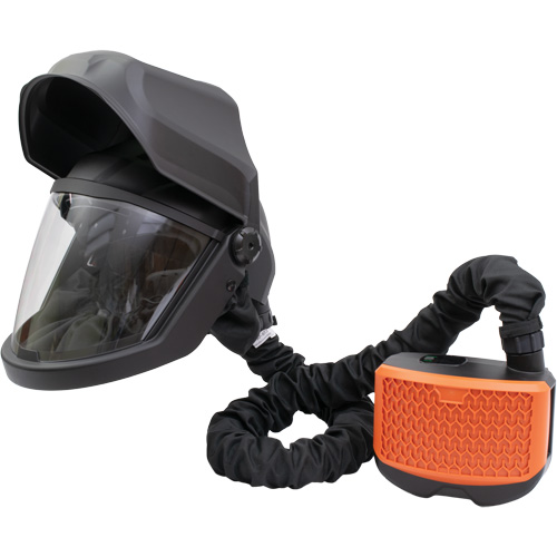 PEAKAIR DEFENDER Visor with Flip-Front & X90VX Blower Kit, Facepiece Respirator/Welding Helmet, Lithium-Ion Battery Les Fournitures Industrielles Méga