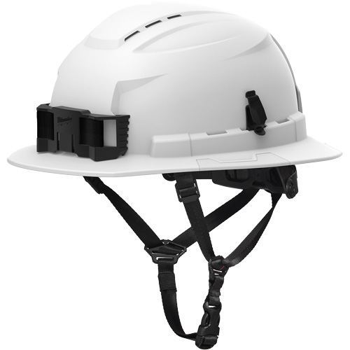 BOLT Full Brim Safety Helmet, Meets CSA Type 2, Ratchet Suspension, Vented Les Fournitures Industrielles Méga