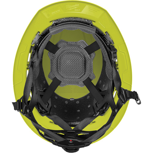 Casque de s&eacute;curit&eacute; &agrave; bord complet BOLT, R&eacute;pond aux normes CSA type 2, Suspension Rochet, Non ventil&eacute; Les Fournitures Industrielles Méga