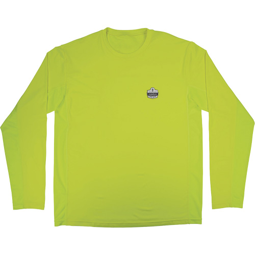 Chemise de refroidissement &agrave; manches longues avec protection solaire et UV Chill-Its 6689, Jaune lime haute visibilit&eacute;, Petit Les Fournitures Industrielles Méga
