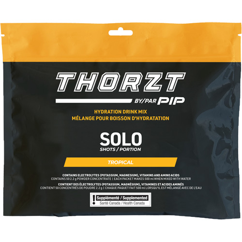 THORZT Sugar-Free Solo Shot Hydration Drink Mix, Single Serve, Tropical Les Fournitures Industrielles Méga