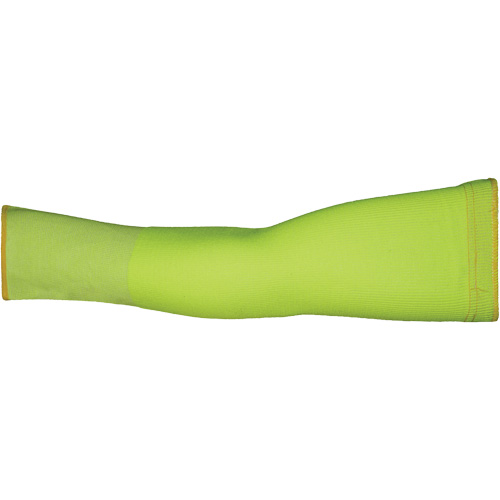 Max Cut Resistant Sleeves - Medium, TenActiv, 12", ASTM ANSI Level A9, High Visibility Lime Les Fournitures Industrielles Méga