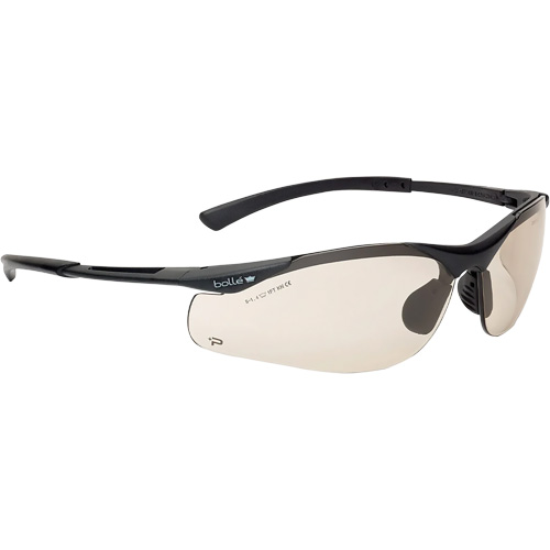 Contour BSSI Safety Glasses, Brown/Copper Lens, Anti-Fog/Anti-Scratch, ANSI Z87+ Les Fournitures Industrielles Méga
