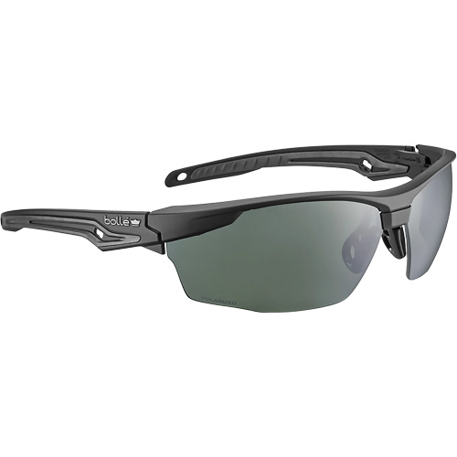 Tryon BSSI Ballistic Safety Glasses, Grey Lens, Anti-Fog/Anti-Scratch/Polarized, ANSI Z87+ Les Fournitures Industrielles Méga