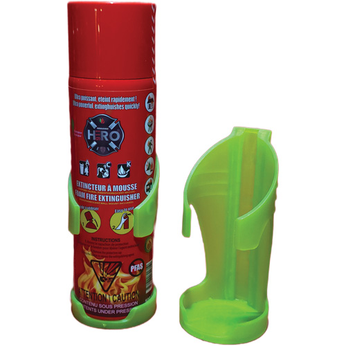Extincteur Hero 911 sans PFAS, ACK, Capacit&eacute; 500 ml Les Fournitures Industrielles Méga