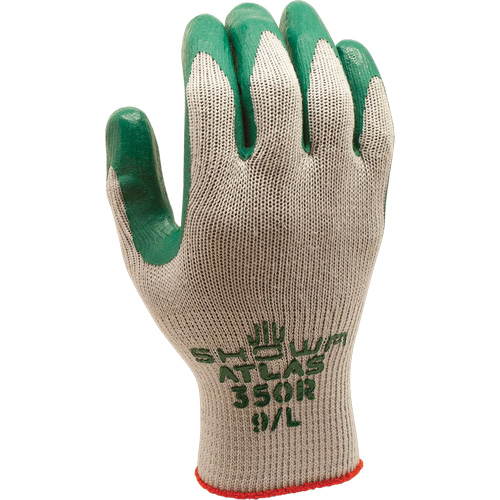 ATLAS 350 Gloves, 7/Small, Nitrile Coating, 10 Gauge, Polyester/Cotton Shell Les Fournitures Industrielles Méga